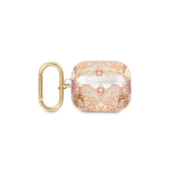 Guess case for Airpods 3 GUA3HHFLD gold Paisley 3666339047337