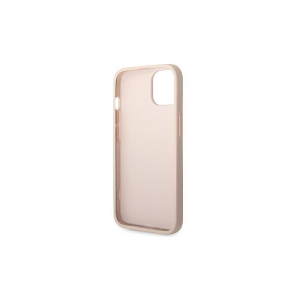 Guess case for iPhone 14 Pro 6,1&quot; GUHCP14L4GMGPI pink PU Leather 4G Big Metal Logo 3666339088804