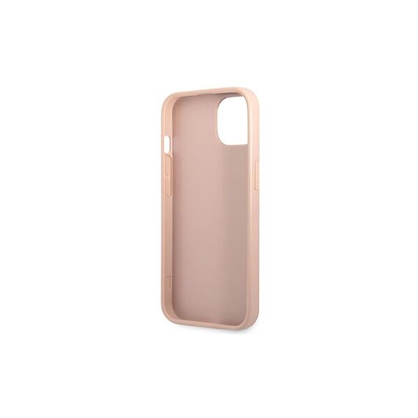 Guess case for iPhone 14 Pro Max 6,7&quot; GUHCP14XPSATLP pink HC Saffiano PU Triangle 3666339065515