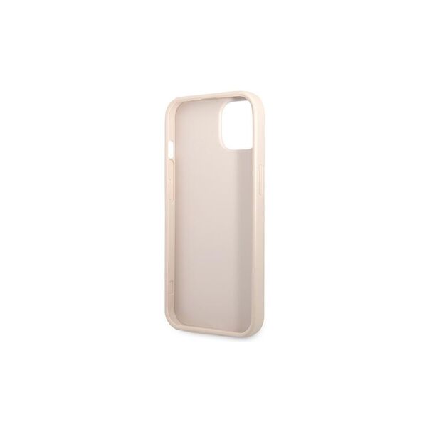 Guess case for iPhone 13 Pro Max 6,7&quot; GUHCP13XP4TPP pink hardcase 4G Triangle Logo Cardslot 3666339047757