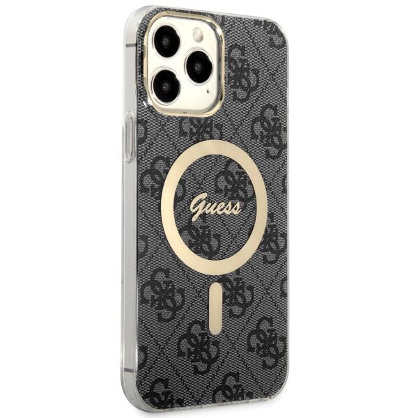 Guess case for iPhone 13 Pro Max 6,7&quot; GUHMP13XH4STK black hardcase Magsafe IML 4G 3666339126827