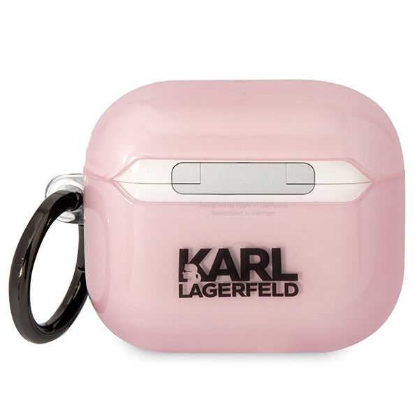Karl Lagerfeld case for Airpods 3 KLA3HNCHTCP pink Ikonik Choupette 3666339088095