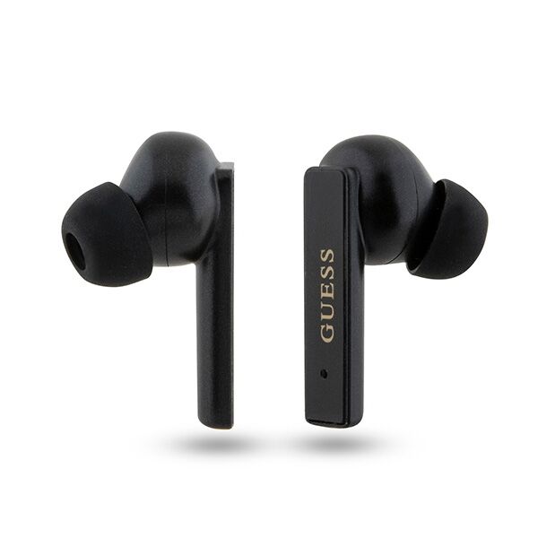 Guess Bluetooth headphones GUTWSSU20ALEGK TWS + charge station black Printed Logo 3666339170288