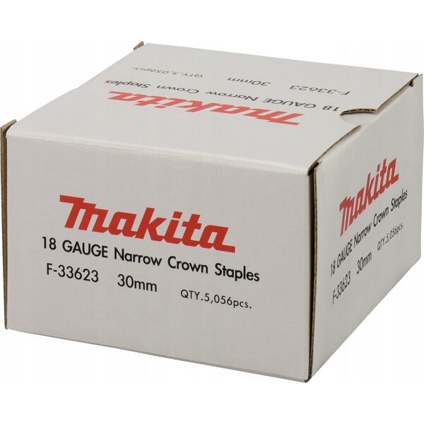 Makita MAKITA STAPLES 18GA 5,7x30mm / 5056 τεμ. ΓΑΛΒΑΝΙΣΜΕΝΟ 13919980 88381294188