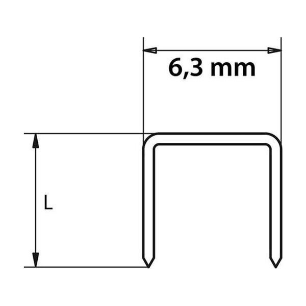 Makita MAKITA STAPLES 18GA 5,7x30mm / 5056 τεμ. ΓΑΛΒΑΝΙΣΜΕΝΟ 13919980 88381294188