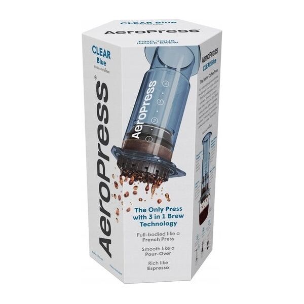 Καφετιέρα Aero Press AeroPress Clear Blue - Blue 13966413 85276082394