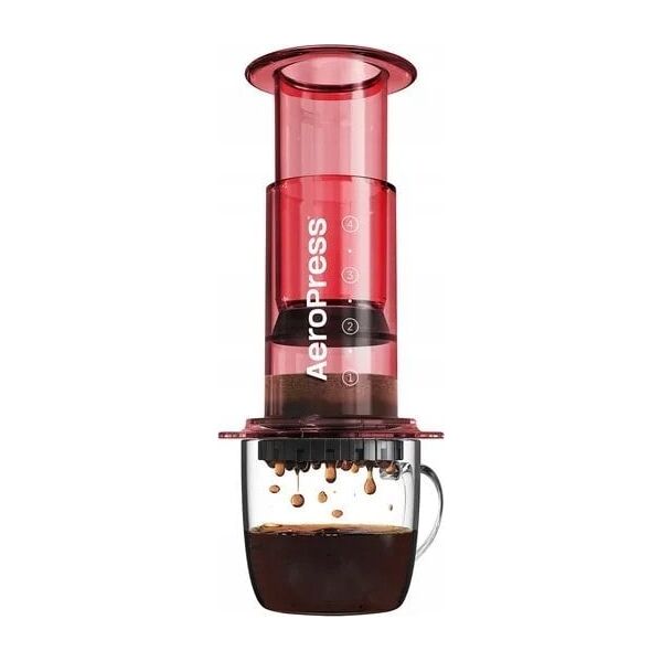 Aero Press AeroPress Clear Red - Red καφετιέρα 13966575 85276082509