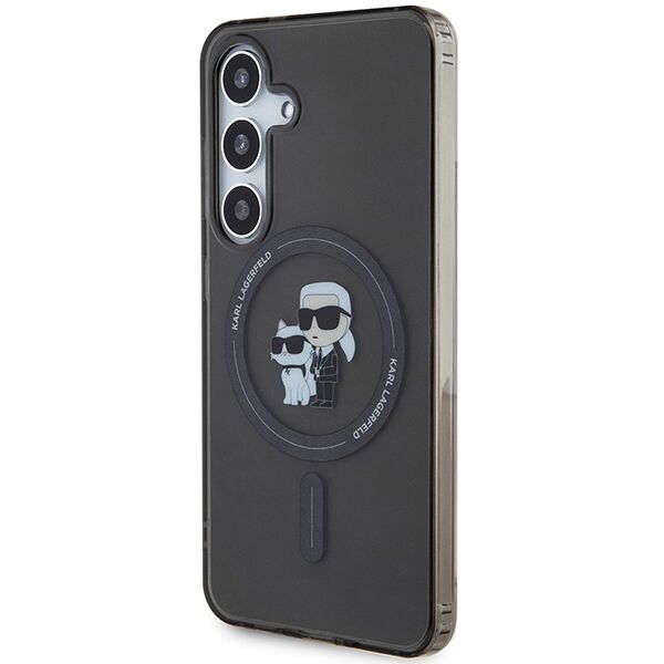 Karl Lagerfeld case for Samsung Galaxy S24 KLHMS24SHGKCNOK black HC MAGSAFE IML C 3666339246600