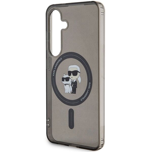 Karl Lagerfeld case for Samsung Galaxy S24 KLHMS24SHGKCNOK black HC MAGSAFE IML C 3666339246600