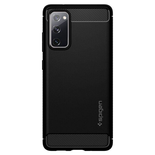 Case SAMSUNG GALAXY S20 FE / S20 LITE Spigen Rugged Armor Matte black 8809710757530