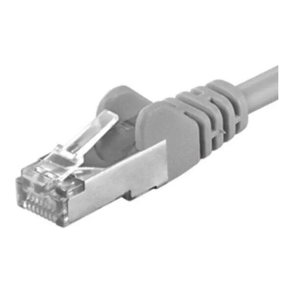 PremiumCord PREMIUMCORD Patch kabel CAT6a S-FTP, RJ45-RJ45, AWG 26/7 0,25m szary