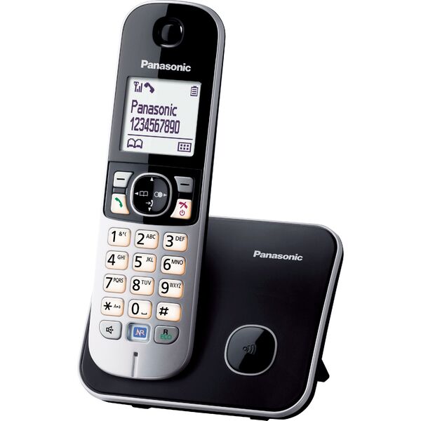 Telefon stacjonarny Panasonic Czarny