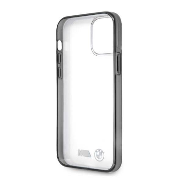 Original Case IPHONE 12 PRO MAX BMW Hardcase Sandblast (BMHCP12LMBTOK) transparent 3666339011338