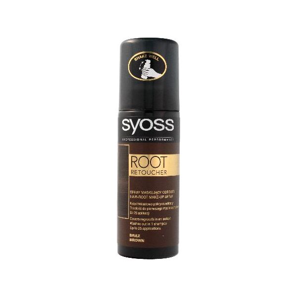 Syoss Root Retoucher Spray maskujący odrosty Brąz 120ml