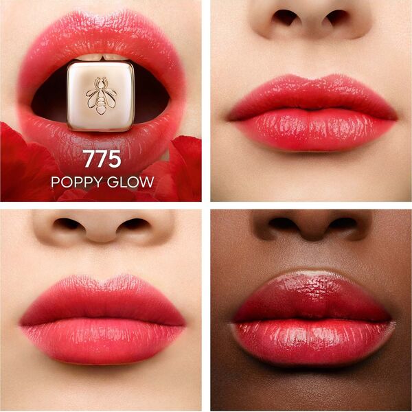 Guerlain GUERLAIN KISS KISS BEE GLOW TINTED LIP BALM 775 POPPY