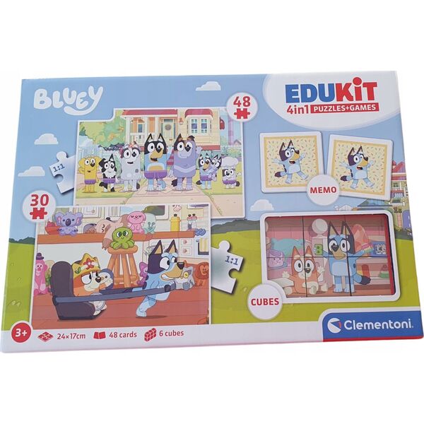 Clementoni CLE Edukit 4w1 Bluey 18320
