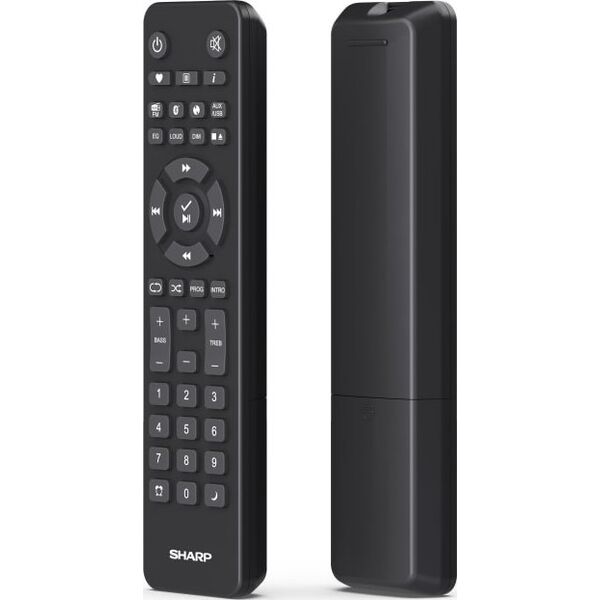 Wieża Sharp Sharp XL-B520D DAB+/BT Hifi-Anlage schwarz