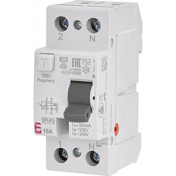 ETI EFI-P2 AC 16/0.03 SROVES NUOTEKIO RELE