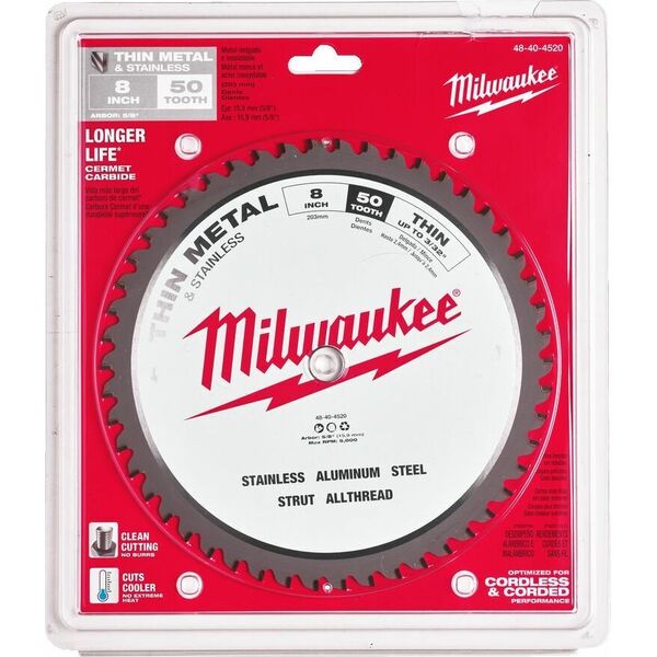 Milwaukee MILWAUKEE BLADE SAW.203x15,87x50z. 13763360 45242134472