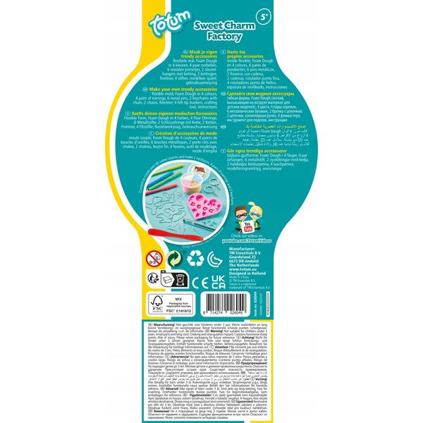 Totum TOTUM creativity set Sweet Charm Factory, 26049