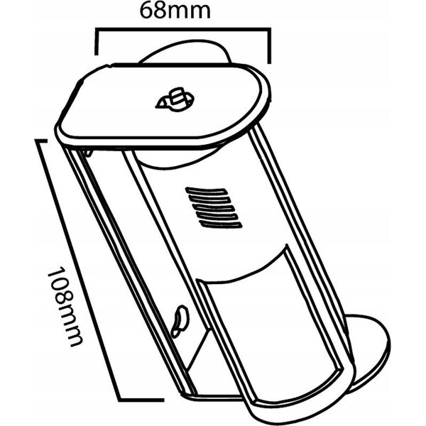 Maclean Mini alarm z czujnikiem ruchu PIR sygn. MCE311W