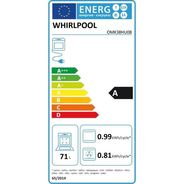 Piekarnik Whirlpool OMK38HU0B
