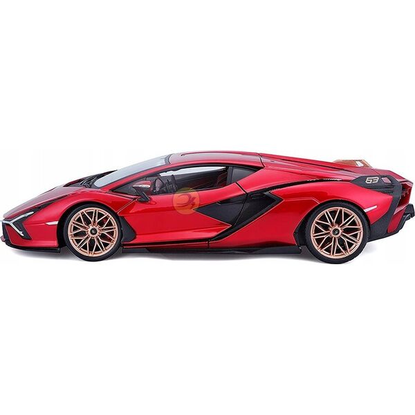 Bburago BBU 1:24 Lamborghini Sian FKP37 Red 21099RD 02702