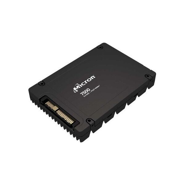 Dysk SSD Micron Micron 7500 PRO - SSD - Read Intensive - verschlusselt - 3.84 TB - intern - 2.5" (6.4 cm) - U.3 PCIe 4.0 (NVMe) - 256-Bit-AES, 3072-Bit-RSA, FIPS 140-3 Level 2, 208-Bit-RSA - TCG Opal Encryption 2.01
