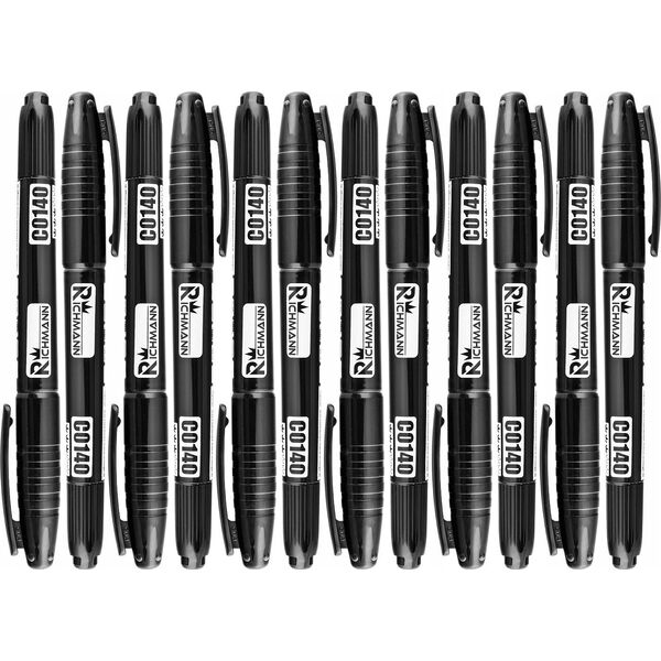 Richmann Black double marker 1-2 mm