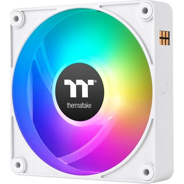 Wentylator Thermaltake CT120 EX Reverse ARGB Sync 3-pack biały (CL-F194-PL12SW-A)