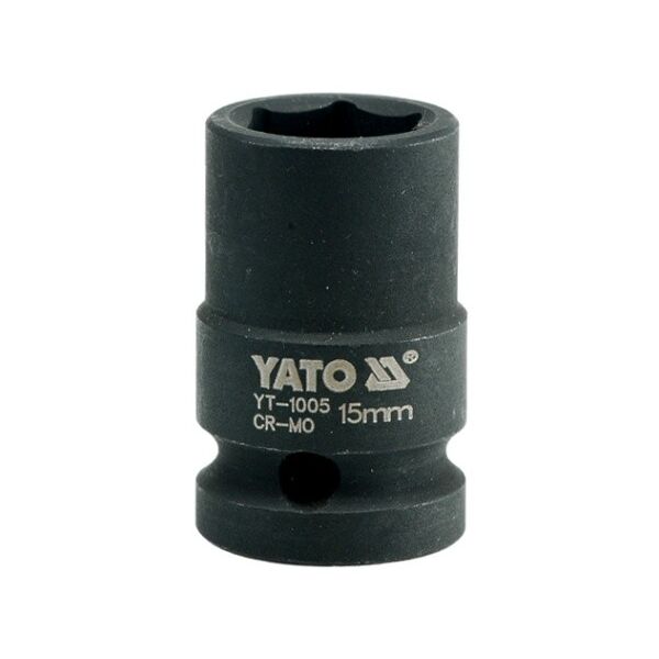 Yato Nasadka udarowa 6-kątna 1/2" 15mm (YT-1005)