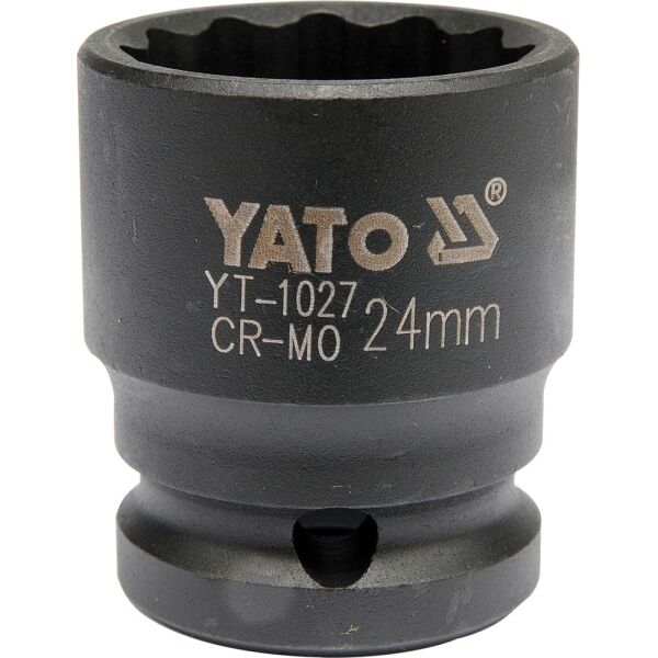 Yato Nasadka udarowa do piast dwunastokątna 1/2" 24mm (YT-1027)