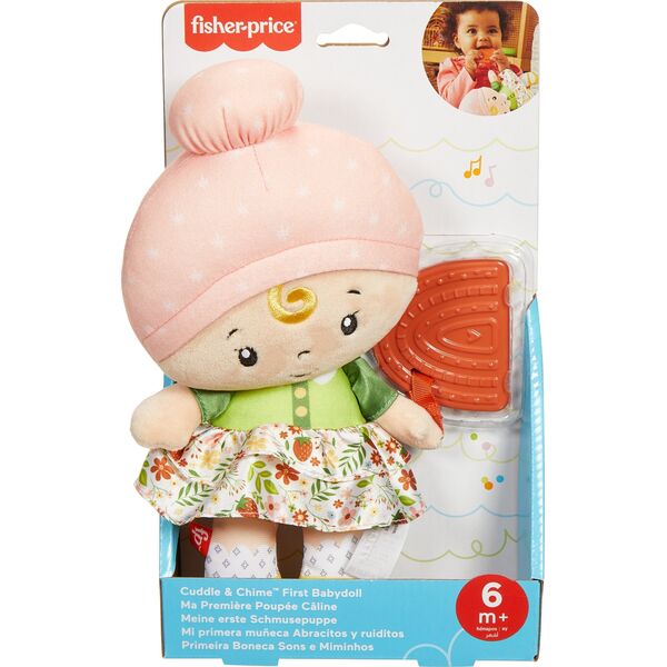 Mattel FP Cuddle_Chime lalka przytul.z gryzakiem HXK44 /6
