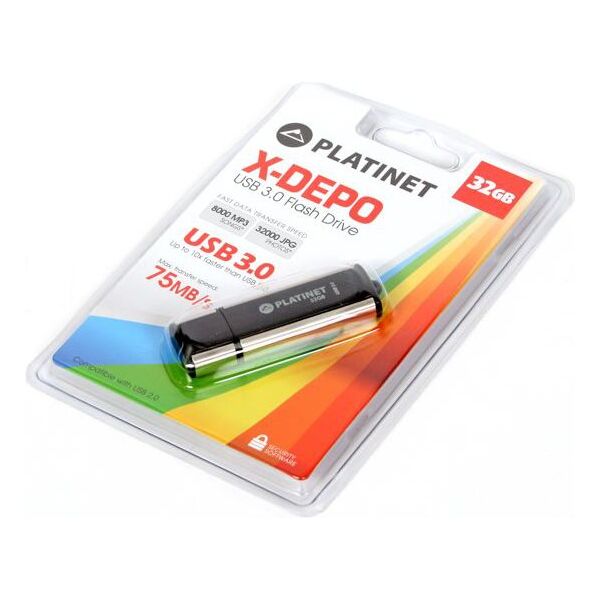 Pendrive Platinet X-Depo, 32 GB  (PMFU332)