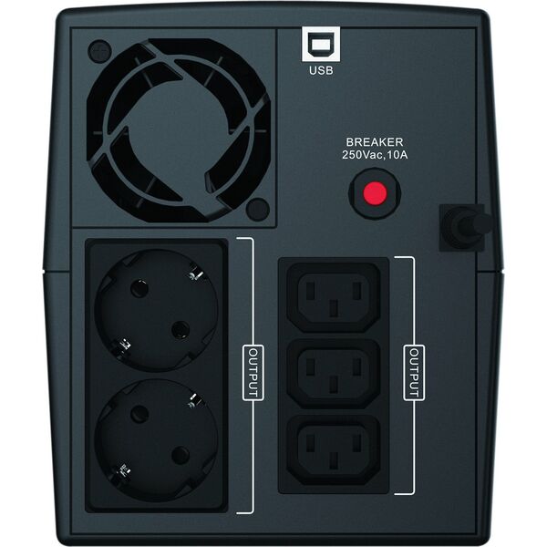 UPS Conceptronic ZEUS03EM 1200VA