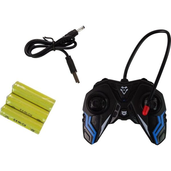 LeanToys Auto Robot Transformer 2w1 Pilot R/C Zdalnie sterowane Czerwony