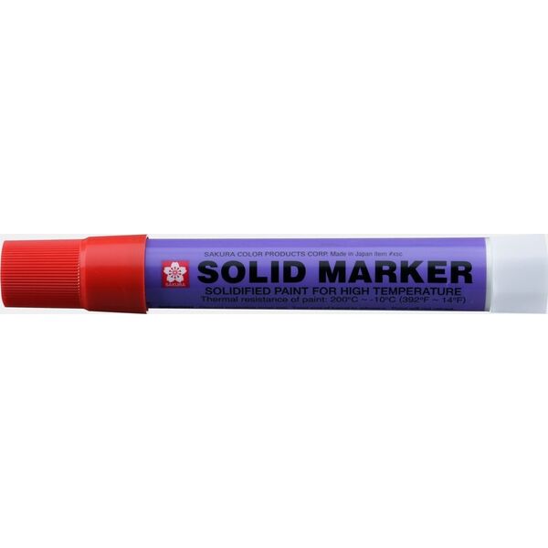 Sakura Marker Μασίφ κόκκινο για υψηλές θερμοκρασίες, Sakura 13684688 84511328488
