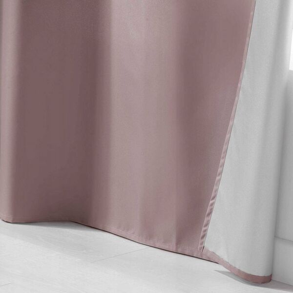 Douceur d`Interieur Zasłona termiczna na przelotkach ICEMOUNT 140 x 260 cm, brązowa