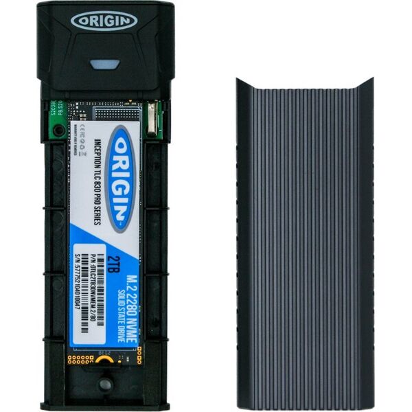 Dysk zewnętrzny SSD Origin Origin Storage OS-EUCM2/NVME-SATA Zewnętrzny dysk SSD 512 GB Czarny