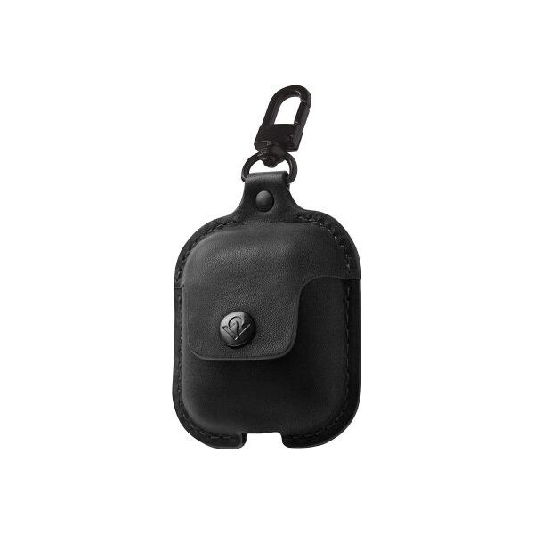 Twelve South TWELVE SOUTH AirSnap for AirPods | Black leather