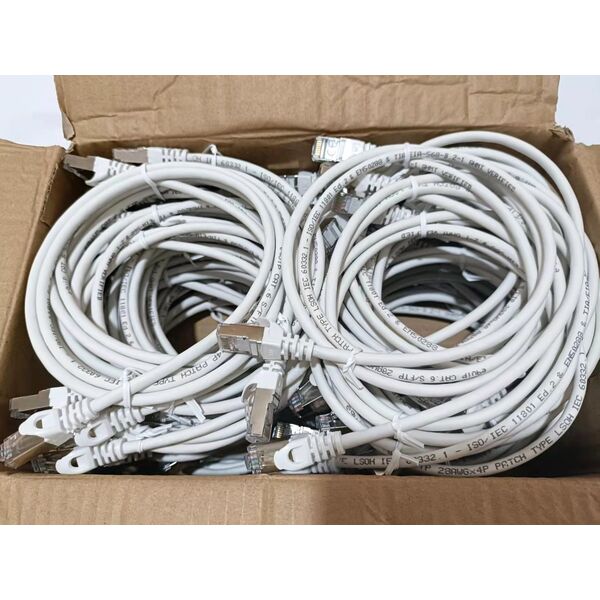 Equip Equip Patchkabel Cat6   40x/Box  S/FTP 2xRJ45  1.00m ws LSZH