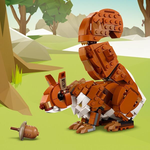 LEGO Creator Leśne zwierzęta: Czerwony lis (31154)