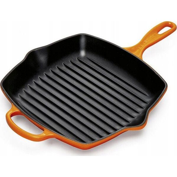 le creuset Le Creuset Signature Square Grill Pan 26cm κόκκινο φούρνου (20183260900422) 13535078 24147232728