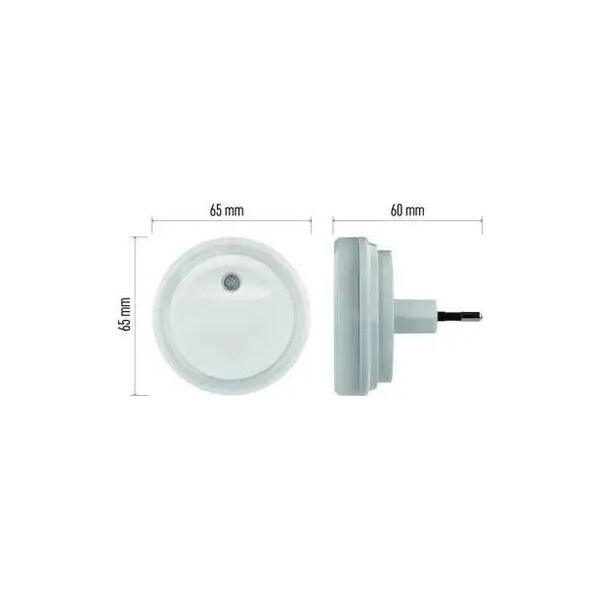 Emos Lampka nocna Emos P3315 LED do gniazdka 230V z czujnikiem