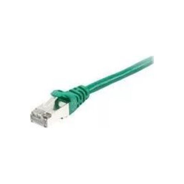 Equip Patchcord Cat 6a, SFTP, 0.5m, zielony (606402)