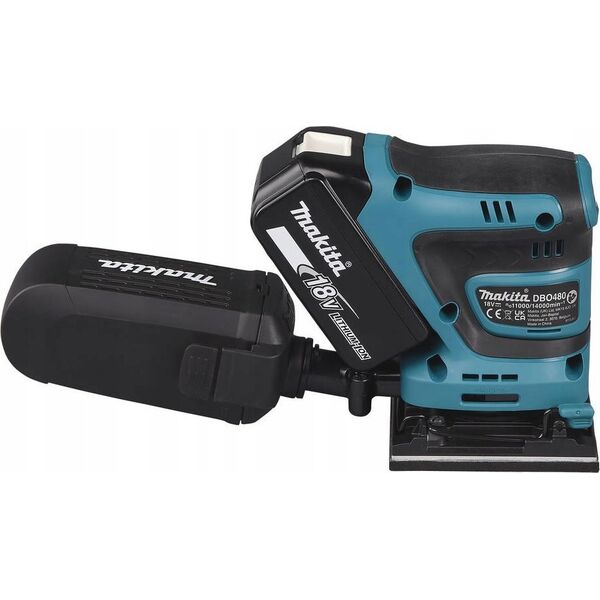Makita MAKITA.OSCITAL SDER.  18V 93x185mm DBO480RTJ 2x5Ah 13487724 88381760768