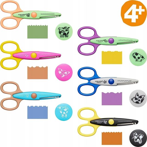 Fiskars Craft Σετ Παιδικό Ψαλίδι Fiskars x6 13763284 20335001183