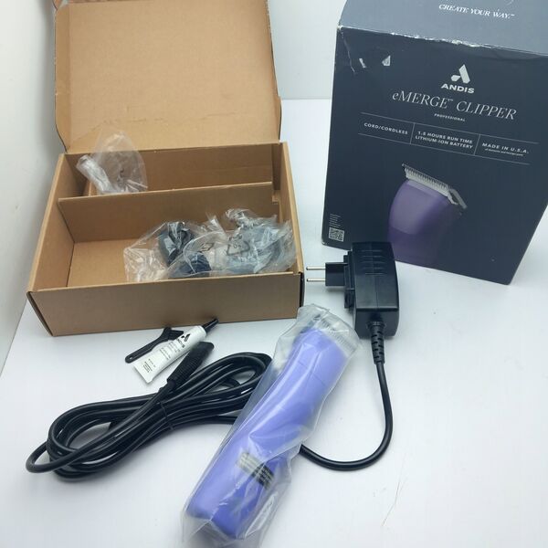 Andis κουρευτική μηχανή για ζώα eMERGE RDLC-1 AN-560498, μωβ 13763320 40102004254