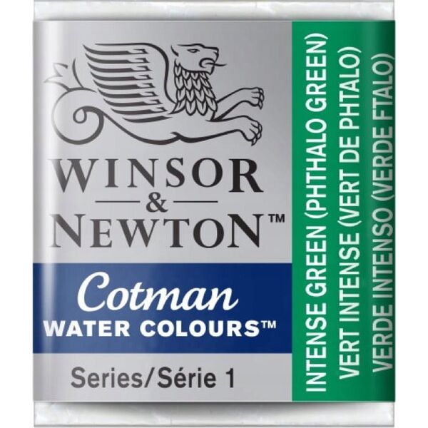 Winsor & Newton Cotman ακουαρέλα 1/2 ταψί Intense Green 329 13799509 94376901627