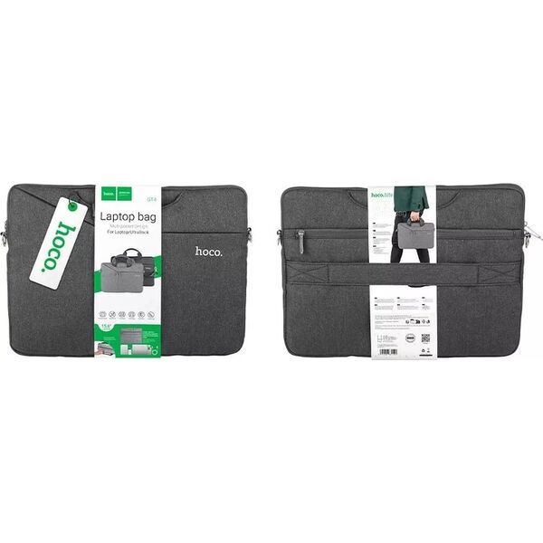 Τσάντα Hoco Τσάντα HOCO για tablet / laptop / netbook 15,6" GT4 σκούρο γκρι 14395615 6942010000000